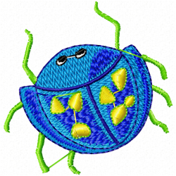 Insectes Embroidery Design 7